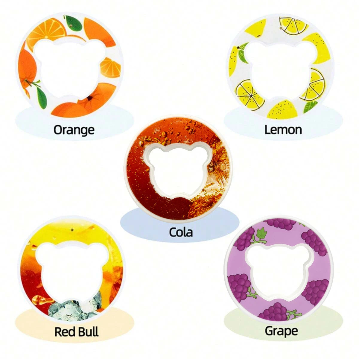 Driply Bear Fruit Drink Flavor Pod | 0 Sugar | 0 Calorie